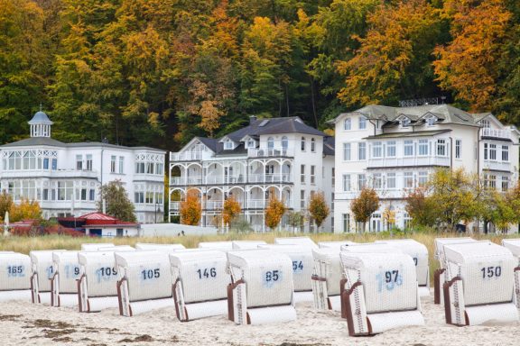 Strandhäuser in Binz