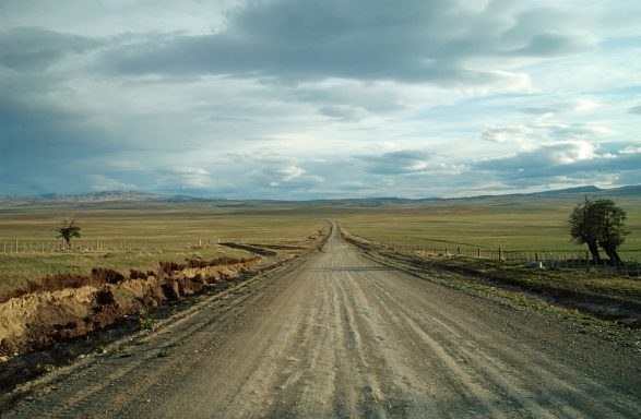 Piste in Patagonien